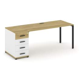 Стол рабочий Concept CN.SP-404 Металл черный